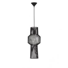 Bredo lampa wisząca czarna 1x12W E27